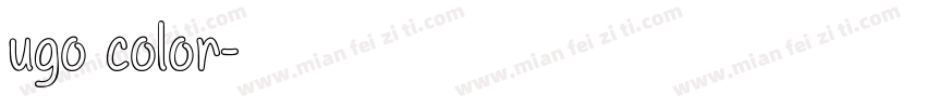 ugo color字体转换